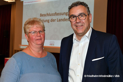 Cornelia Stemmler und Andreas Hemsing (Foto: © Friedhelm Windmüller / dbb)